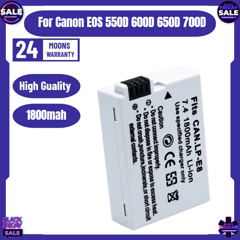 Drone Battery - Новый аккумулятор LP-E8 для камер Canon