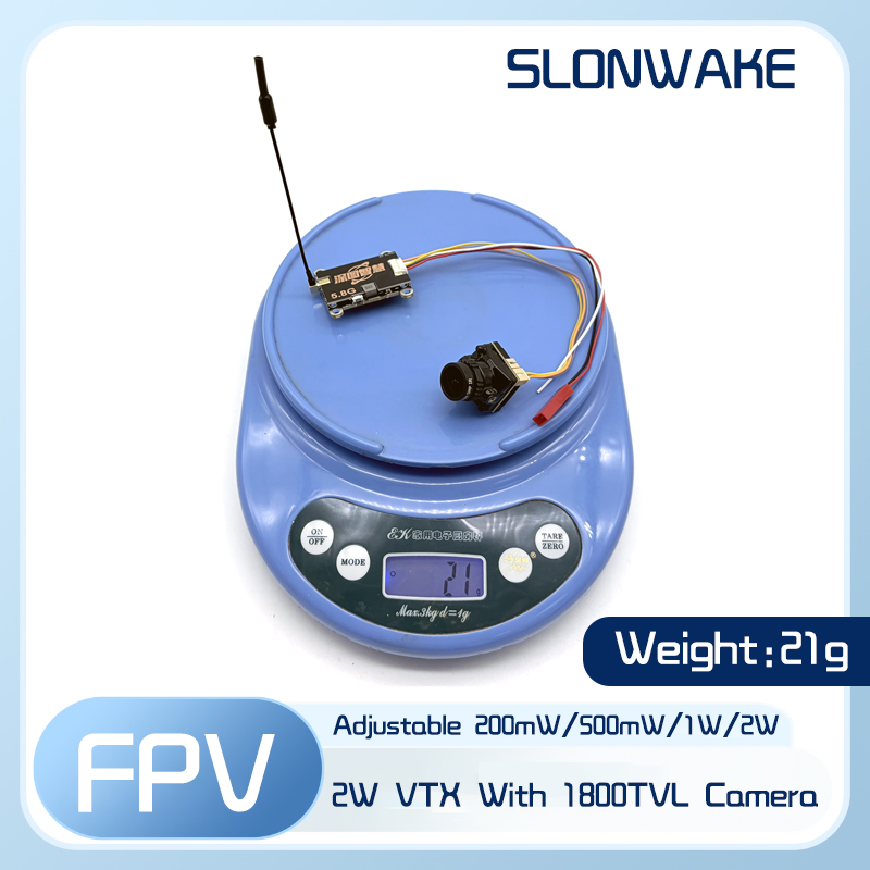 SLONWAKE 5.8G 56CH 2W передатч – обзор и цена Drone Transmitter