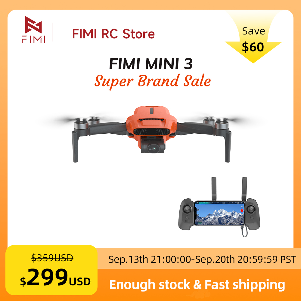 Дрон FIMI MINI 3 с камерой 4K  – обзор и цена Drone Gimbal